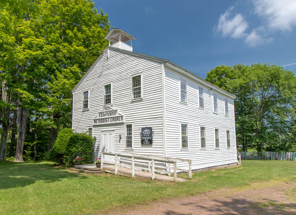 outside view of the church